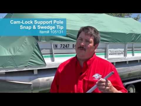 how to vent boat cover