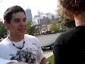 david signing autographs in cleveland