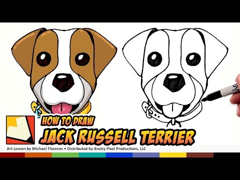 How to Draw a Dog Jack Russell Terrier Emoji - How to Draw Cute Dogs Step by Step for Beginners | BP How to Draw a Dog Jack Russell Terrier Emoji - How to Draw Cute Dogs Step by Step for Beginners | BP
