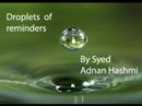 Droplets of reminders preview Droplets of reminders preview