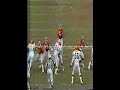 Elway throws crossfield pass Elway throws crossfield pass