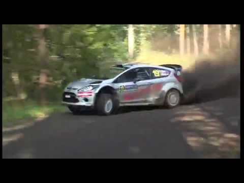 WRC Finland Rally 2014 | Shakedown action&show