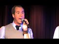 chris dilley joins ritter hanz and kevin smith kirkwood with karen dryer on piano, scott morehouse on drums, and michael pearce on bass) to perform a destiny's child medley at 'comme tu veux' starring ritter hanz and kevin smith kirkwood at the laurie beechman theater, nyc.