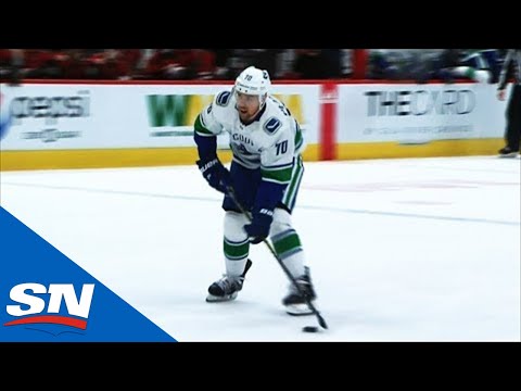 Tanner Pearson Scores On Breakaway For First Goal With Canucks