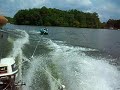 We took our new towable tube out for the first time and we had a great time. If you do not have one of these but have a boat you gotta try this. It pulls easy with our 40HP motor but you could honestly pull it with less.