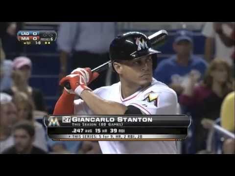 Giancarlo Stanton's 2013 Home Runs