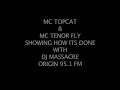 dj massacre with mc topcat and tenor fly live on the show rolling the beats and lyrics
