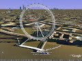 4D London Eye in Google Earth
