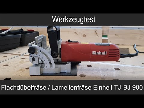 Werkzeugtest Flachdübelfräse / Lamellenfräse Einhell ...