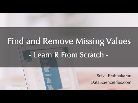 how to remove na from data in r