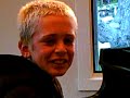 piano student josh playing 100 years