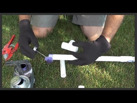 how to patch pvc pipe