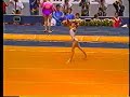 Aurelia Dobre 1987 World Championship AA Floor