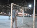 Fut na quadra do Parque