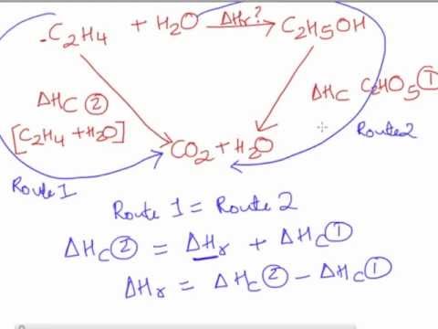 how to calculate enthalpy change