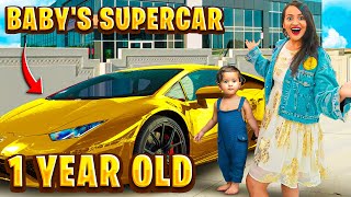 BUYING our 1 YEAR Old his first SUPERCAR *OMG*