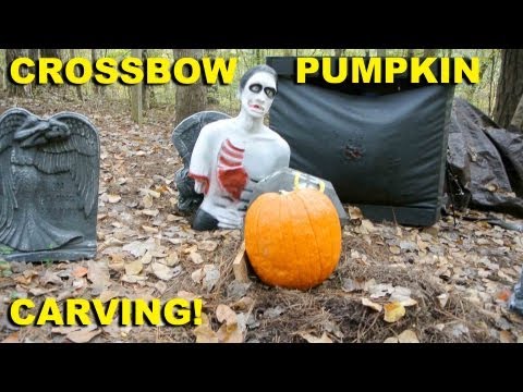 Watch '~ "Crossbow Pumpkin Carving!" ~'