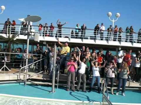 Mi fiesta de 18 anios en un crucero con MIS AMIGOS!!!:D