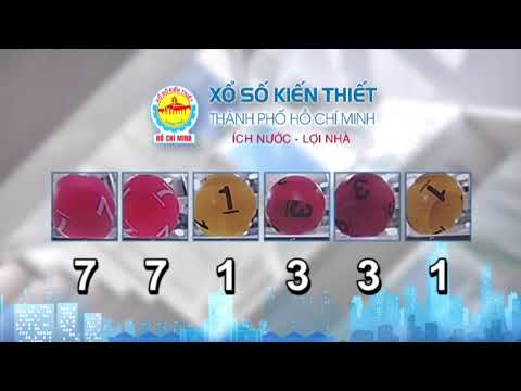 Xổ số kiến thiết TP.HCM || HTV1 || 16/8/2025