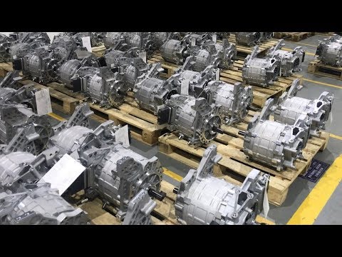 Producción de motores eléctricos para automoción en una fábrica china