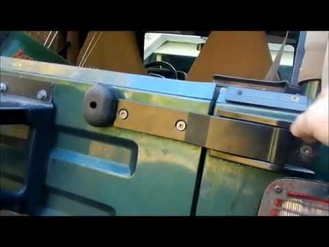 How to change Jeep Tailgate Hinges