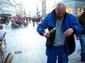 and drowns the pain in beer. central tourist-part copenhagen.