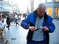 and drowns the pain in beer. central tourist-part copenhagen.