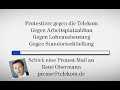telekom protest