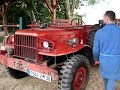 D�marrage Dodge WC51 � la manivelle...