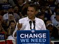 Barack Obama Addresses Las Vegas Supporters