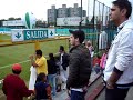 Decepción en la Hinchada del Júnior el 2 de marzo de 2008