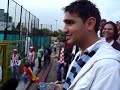 Decepción en la Hinchada del Júnior el 2 de marzo de 2008