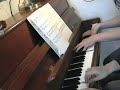 pianoles mei 2008. geen 'concert' deze keer, maar een vierhandig pianostuk 'in aanbouw' tijdens de les van thijs, opgenomen voor de leerling die de andere partij gaat studeren.