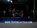 TMT Guest Danny Baci stretchs hamstrings “Kickboxer” style