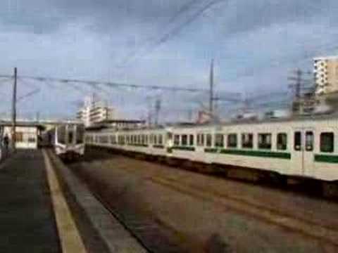 717系廃車回送＆E721系0番台＠岩沼駅