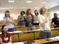 PAN JAN - Collegium Polonicum. Studenci dziękują wykładowcy