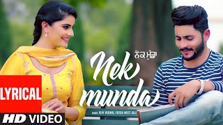 Nek Munda: Vivi Verma Fateh Meet Gill (Full Lyrica