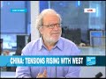 Rising tension between China and the West