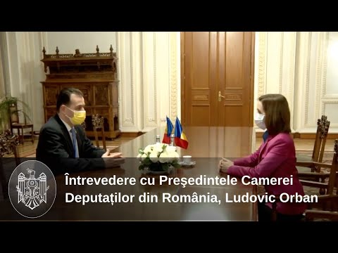 Președintele Maia Sandu s-a întâlnit la București cu Președintele României Klaus Iohannis