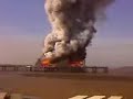 Weston Pier on Fire