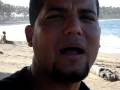 peter bonao en chercha en la playa