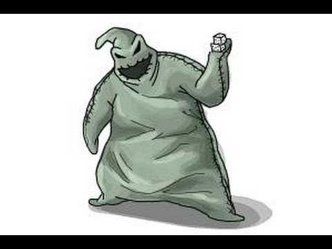 how to draw oogie boogie