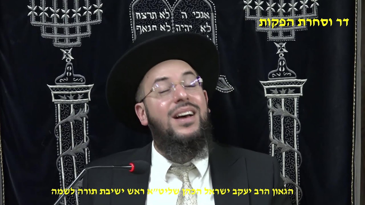 הכוח להצליח פרשת תולדות תשפ"ו  הגאון הרב יעקב ישראל הכהן שליט"א ראש מוסדות ישמח ישראל