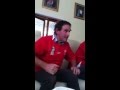 crazy welsh rugby supporter