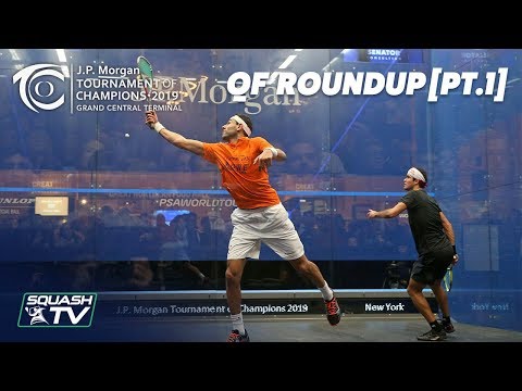 Squash: Tournament of Champions 2019 - Men's QF Roundup [Pt.1]