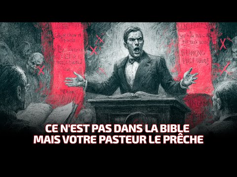 CE N’EST PAS DANS LA BIBLE — MAIS VOTRE PASTEUR LE PRÊCHE