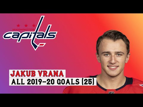 Jakub Vrana (#13) All 25 Goals of the 2019-20 NHL Season