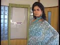 Blue Pure Georgette Saree with Blouse
