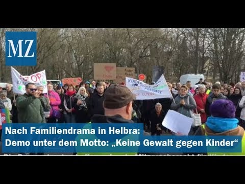 Nach Familiendrama in Helbra: Demo unter dem Motto ...