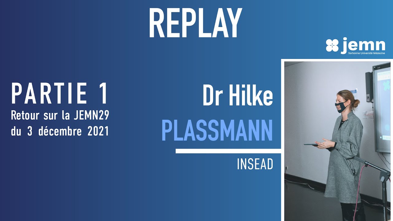 Dr Hilke Plassmann, INSEAD - JEMN29